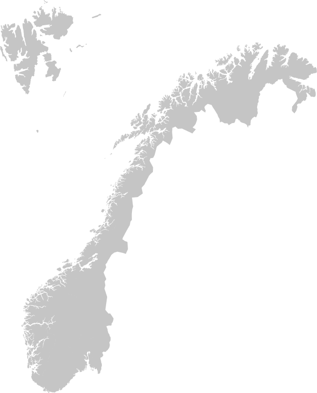 Map of Norway